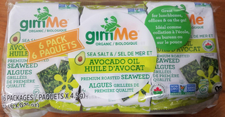 Roasted Seaweed Snacks - Avodaco Oil (gimMe)